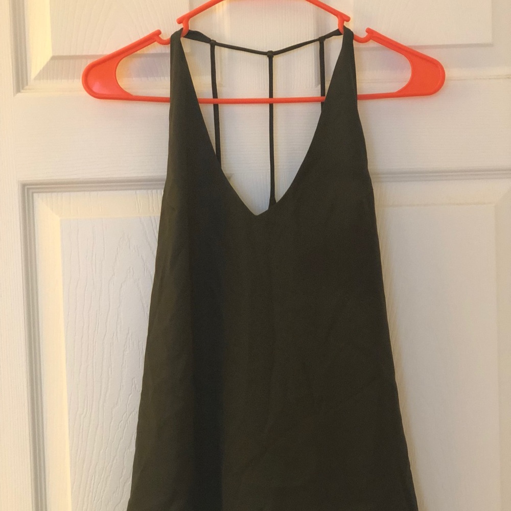 Tank Too with Caged Back NWOT